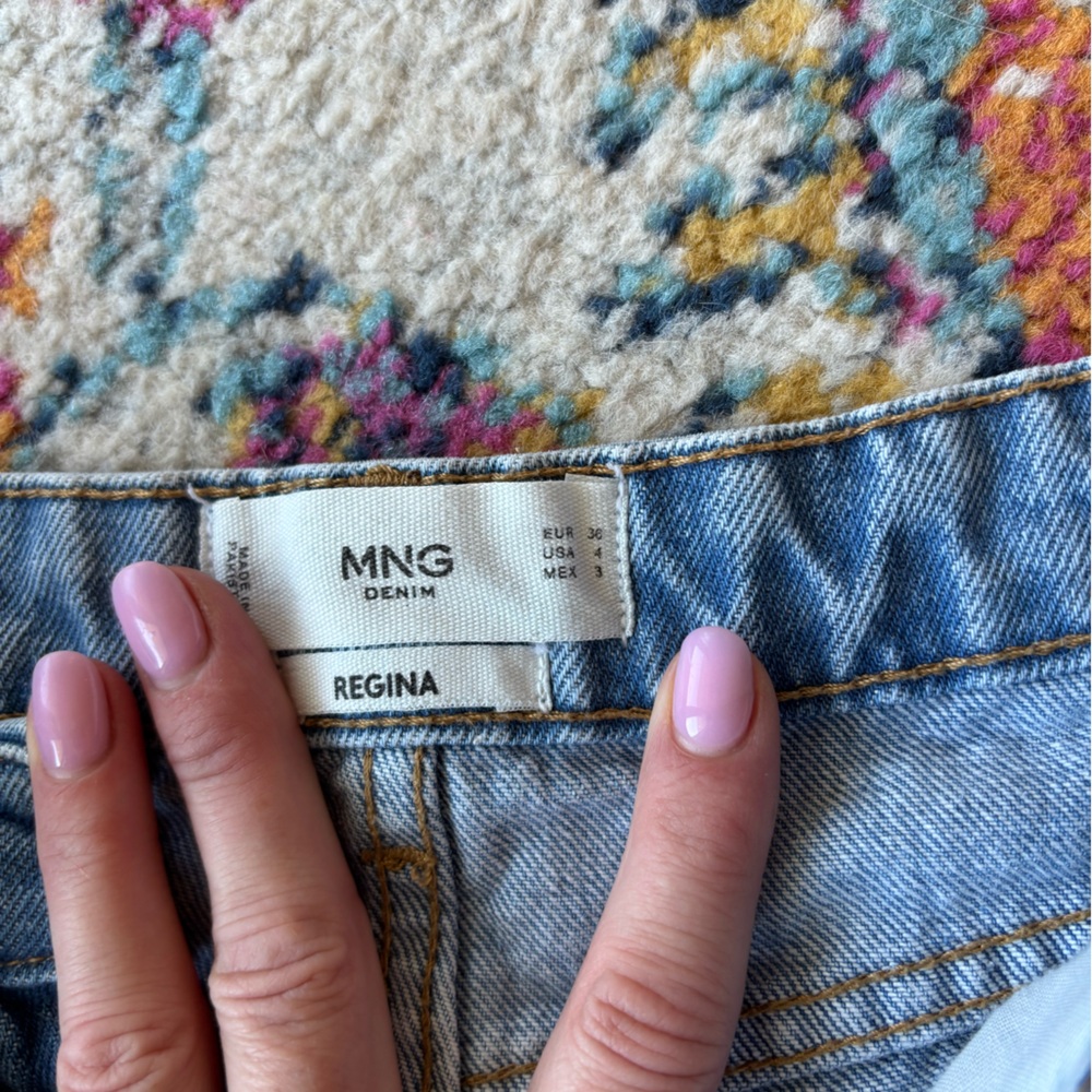 Mango Mom Denim shorts